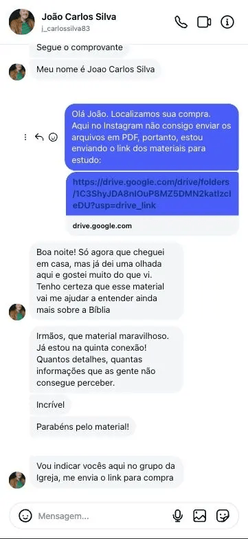 Feedback cliente 4